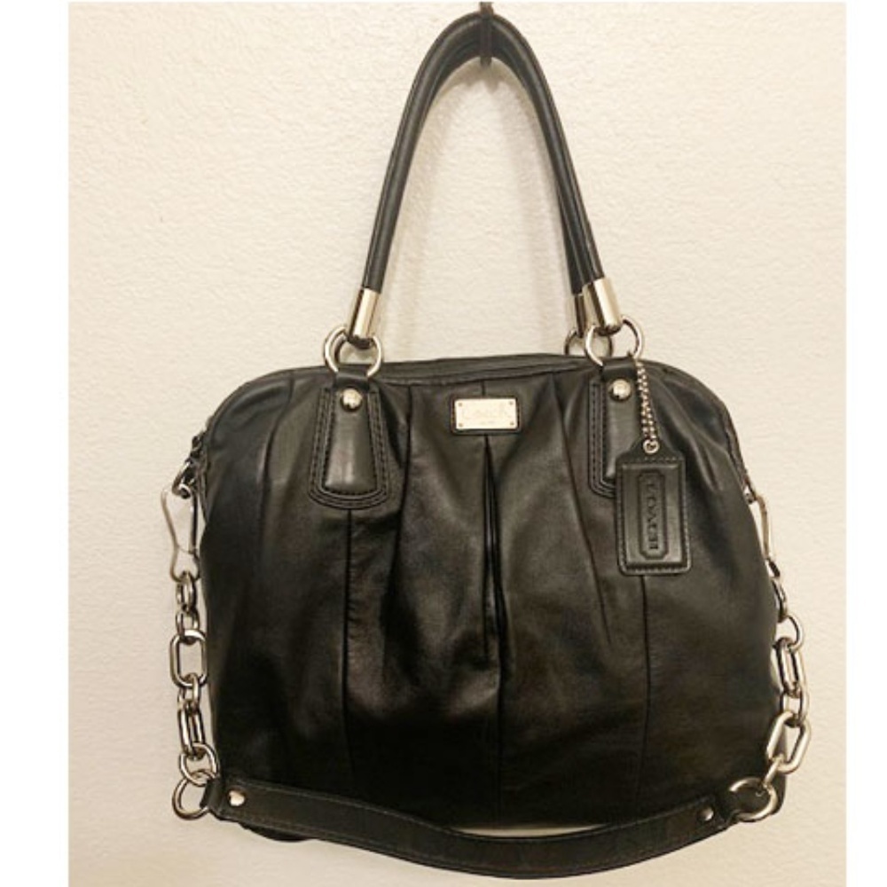 Coach Kristin Pleated Satchel - Picture 1 of 8